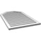 Ekena Millwork Octagonal Top Surface Mount PVC Gable Vent w/ 2"W x 1-1/2"P Brickmould Frame, 26"W x 42"H GVPOT26X4202SF - alternate 3